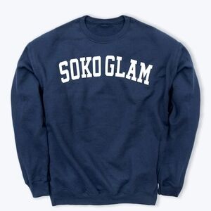 Soko Glam Collegiate Crewneck Sweatshirt